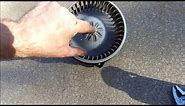 2005 Mazda MPV Removing/Replacing Blower Motor