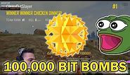 100k Bit Bomb Montage on Twitch | 1,600,000 Bits | davej974