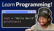 Learn How to Code - Programming for Beginners Tutorial with Python and C#