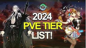 Epic Seven Early 2024 PVE Tierlist