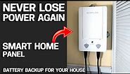 AUTOMATIC Battery Backup for your ENTIRE HOUSE! - Ecoflow Smart Home Panel