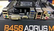 Aorus B450M Gigabyte AMD Motherboard First Look and Unboxing | Tech Land