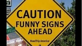 TOP WORLD FUNNY ROAD SIGNS