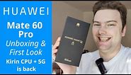 Mate 60 Pro - Unboxing & First Look