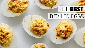 DEVILED EGGS | how to make the best deviled eggs recipe (paleo, keto, whole30)