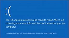 Your PC Ran Into a Problem and Needs to Restart Meme