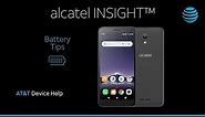 Learn about Battery Life of the Alcatel INSIGHT | AT&T Wireless
