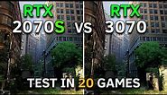 RTX 2070 SUPER vs RTX 3070 | Test In 20 Games at 1080p | 2023