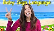 Baby Language Song (ASL) Basic Words and Commands #9 by Patty Shukla