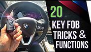 20 BMW KEY FOB Features, Functions, & Hidden Tricks!