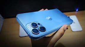 iPhone 13 Pro Max | How to make iPhone 13 Pro Max from cardboard | Sierra Blue iPhone 13 Pro Max