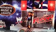 WWE ACTION INSIDER: RAW entrance stage Mattel Kmart exclusive "Grim's Toy Show" figure