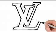 How to Draw Louis Vuitton Logo
