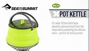 Sea to Summit X-Pot Kettle Collapsible Camping Cook Pot with Lid