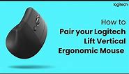 How to pair your Logitech Lift Vertical Ergonomic Mouse