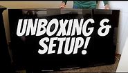 Unboxing LG 70" 4K Smart TV! (70UN) + Set Up