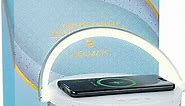 Bedside Lamp with Wireless Charger, Phone Charging Lamps for Bedroom, Speaker Lamp Bluetooth Wireless, 6 in 1 Touch Bedside Lamp, Unique Gifts for Women, Dad, Mom, Men Birthday Gift Ideas