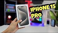 Unboxing iPhone 15 Pro + Test Gaming Dan Features Baru!