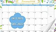 Echaprey 2022 Wall Calendar Calendar 2022 Monthly Wall Calendar 2022 Large Calendars - 15 Monthly Hanging Calendar with Thick Paper, 15" x 11.5", Oct. 2021 - Dec. 2022, for Easy Planning