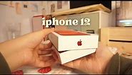 new iPhone 12 (unboxing) 🍎📱 + other iPhones aesthetic