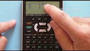 Sharp EL-W516 EL-W516XBSL EL-W516XBSL calculator Matrix store, Edit and recall