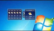 Weather Forecast Windows 7 Gadget