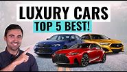 Top 5 BEST Luxury Cars You Can Buy For 2023 || Best Value AND Reliability