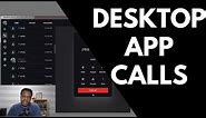 How to Make Calls Using 8x8 Work for Desktop App