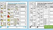 Check Your Change: Counting Money Math Activity for 3rd-5th Grade