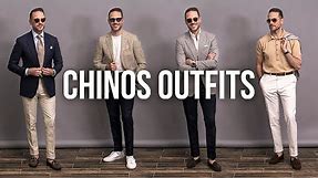 How To Wear Chinos | 6 Ways To Wear Chinos for Men | Summer Outfit Ideas