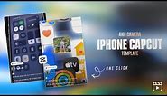 Anh camera iphone capcut template | Instagram reels editing | iPhone capcut 3d template