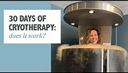 Does Cryotherapy Work? I tried it for 30 Days | RunToTheFinish
