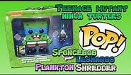 Funko Pop Sdcc 2014 Lunch Box SpongeBob Leonardo & Plankton Shredder