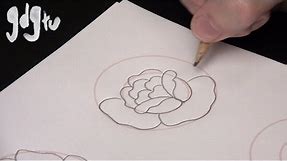 How to Draw Basic Traditional Rose Tattoo Designs by a Tattoo Aritist