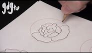 How to Draw Basic Traditional Rose Tattoo Designs by a Tattoo Aritist