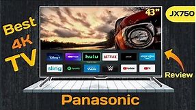 Panasonic 43 Inch 4K TV || JX750 || Best 4K Andoid TV || Full Review