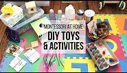 MONTESSORI AT HOME: DIY Montessori Toys for Babies & Toddlers