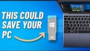 How to restore your PC with a USB Recovery Drive