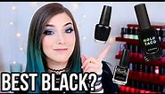 My Favorite One Coat Black Nail Polishes! || KELLI MARISSA