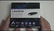 Linksys Dual-Band AC1200 Wireless USB 3.0 Adapter (WUSB6300) Unboxing