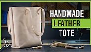 Make This Beginner DIY Leather Tote Bag
