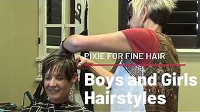 Short Womens Pixie For Thin Hair Haircut | Over 50 Hairstyles