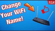 How To Change Your Wireless Router's / WiFi Name Easily 2019