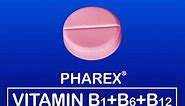 Pharex B-Complex, now in pink tablet!