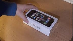 iPhone 5S unboxing (Space Gray)