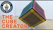 Gregoire Pfennig: The Rubik's Cube Creator - Guinness World Records