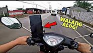 Installing Cellphone Holder On Motorcycle | Yamaha Mio Sporty