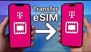 How to Transfer T-Mobile eSIM from One iPhone to Another (2023)
