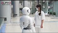 Alice AI service robot product introduction