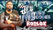 Roblox WWE 2K23: Jey Uso New Custom Tron Codes